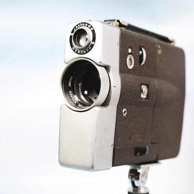 单8电影机 尼康NIKON-ZOOM8 8mm手持道具胶卷胶片复古收藏NC2