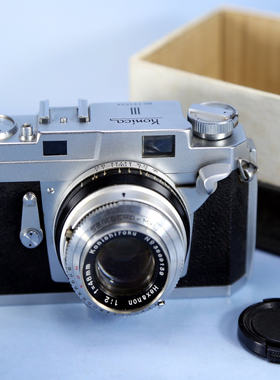 日本柯尼卡Konica III相机 135旁轴胶卷胶片 复古收藏影视道具W7