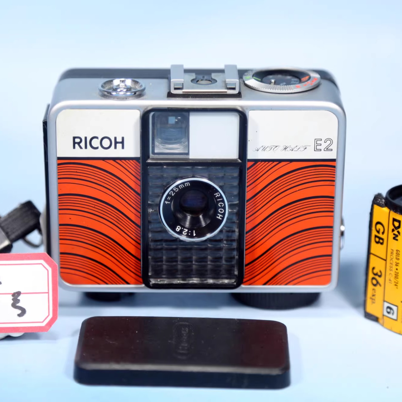 RICOH理光AUTO HALF E SE 2 SL 半格彩色胶片胶卷相机135发条机GZ