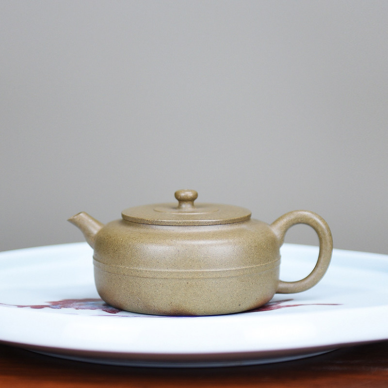 【器象紫砂】手工小筑金一式壶 黄龙山原矿青段 宜兴紫砂茶壶茶具