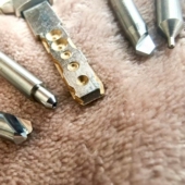 子母珠铣刀配钥匙珠中珠打孔钻头立式 钥匙机导针复制刀具锁匠工具