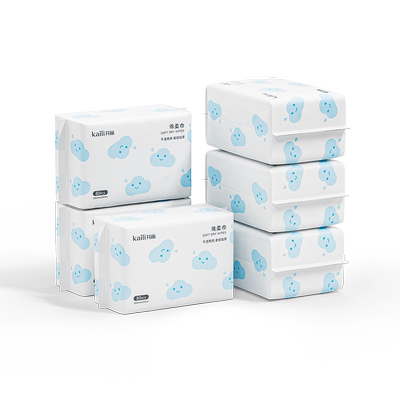 【内购价63.9元】开丽宝宝绵柔巾干湿两用80抽*12包