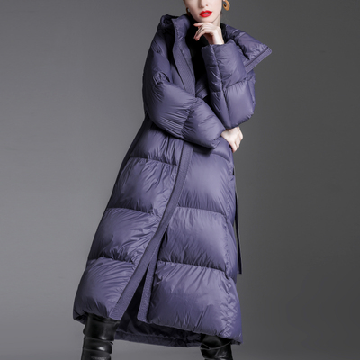 中长款羽绒服品牌时尚洋气高领