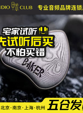 研音科技 贝克Baker 动铁平板混合单元耳机入耳式HiFi高品质耳塞
