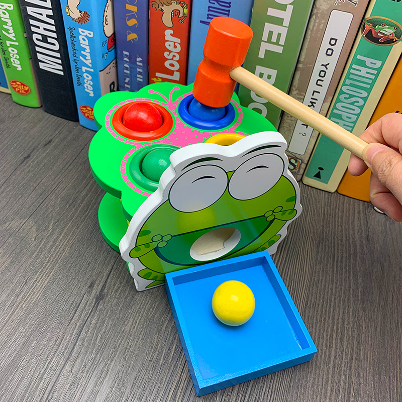 益智颜色配对手眼协调儿童早教