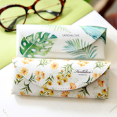 墨镜盒复古便携防压太阳镜盒 少女文艺复古眼睛盒 眼镜盒女 ins