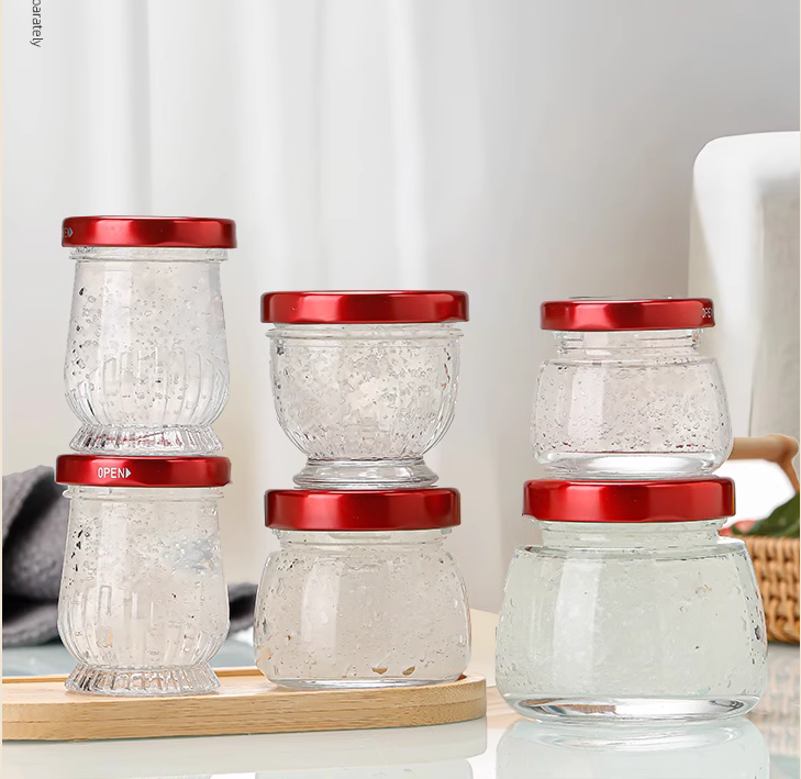 即食无铅燕窝瓶分装家用可蒸煮耐高温玻璃密封罐加厚蜂蜜瓶果酱瓶,厨房/烹饪用具,密封罐,淘宝优惠券,粉丝福利购,淘宝优惠卷