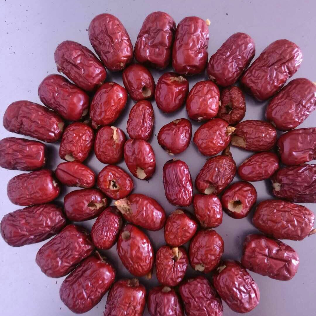 鸡心枣金丝小枣去核无核洗红枣干20斤一箱包邮批零