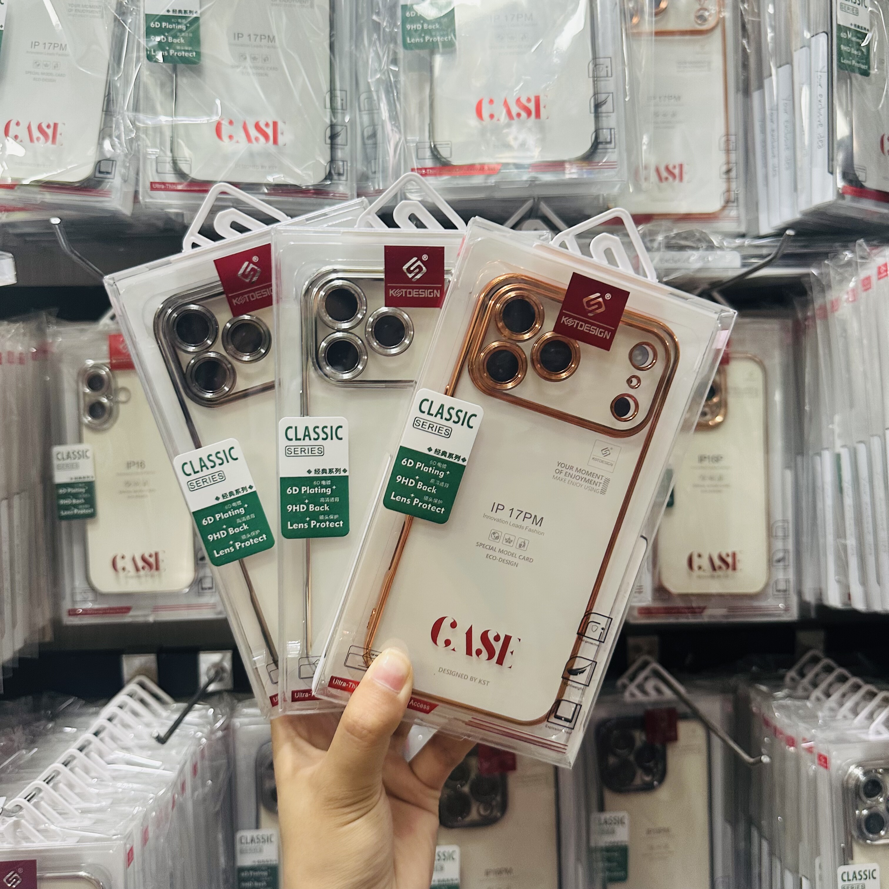 卡思特经典手机壳适用于17pro 15plus 14p电镀防摔壳镜头保护软壳