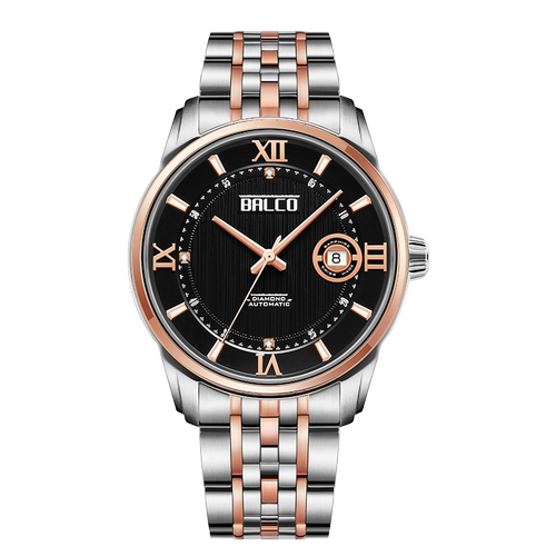 瑞士拜戈原装进口真钻男士机械表