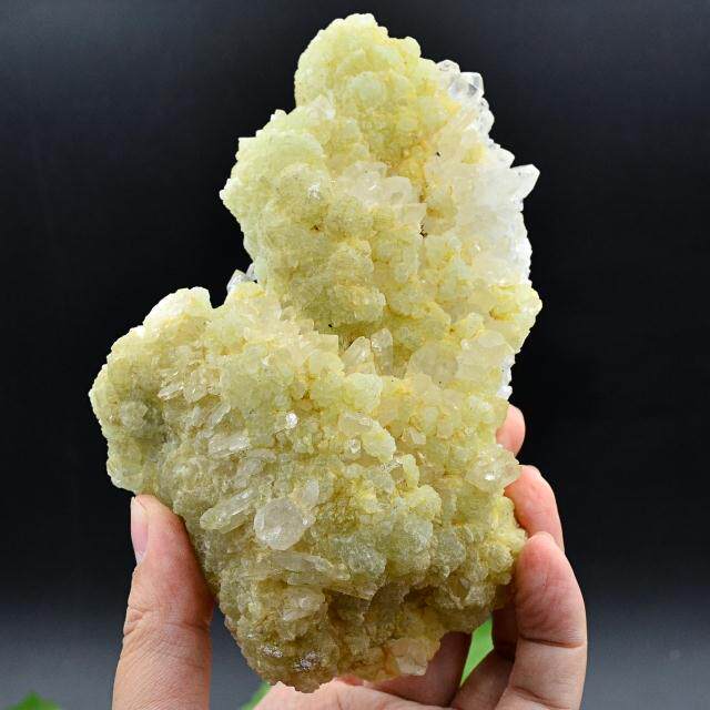 葡萄石 水晶 天然矿物晶体矿石教学 标本 原石宝石收藏家石头38