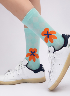 LIFEBEAT生长系列花朵印花袜