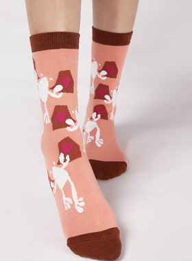 LIFEBEAT童趣的爱印花袜