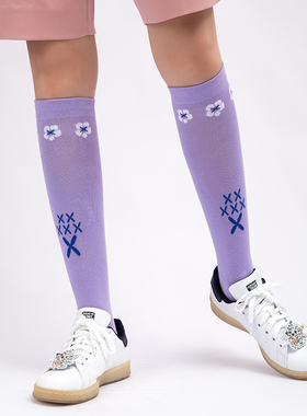 LIFEBEAT生长系列花朵印花及膝袜