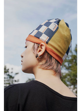 LIFEBEAT Half Plaid吸汗透气登山自行车魔术头巾