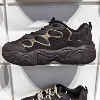 安踏流萤pro老爹鞋男冬季新款4厚底复古百搭休闲运动鞋112618853