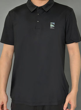 安踏大师polo衫男冰丝翻领短袖T恤衫夏新款1商务运动服152627139