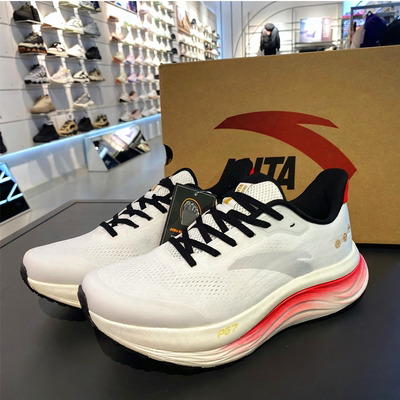 安踏PG7旅步v2.5跑步鞋男革面加绒5缓震运动休闲鞋正品112615545