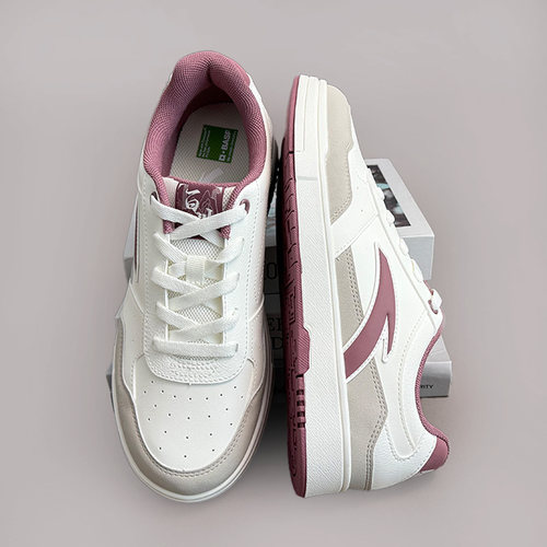 安踏板鞋女鞋百川经典百搭2026春夏新款1小白鞋运动鞋子122628015