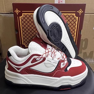 安踏好事发生板鞋男款芝士蛋糕厚底2马年限定配色运动鞋112618071