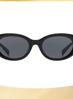 帕莎太阳镜遮阳椭圆形休闲女墨镜