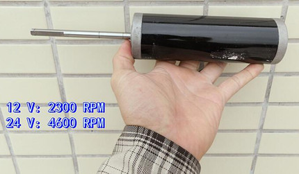 36W手摇发电机 直流小型发电机 12V-24V永磁直流电机 两用 配齿轮