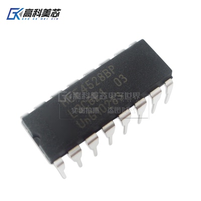 高科美芯云野IC集成电路CD4528BE DIP16 多谐振荡器（一个）