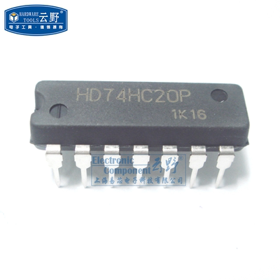 高科美芯云野IC集成电路HD74HC20P DIP14直插 （一个）