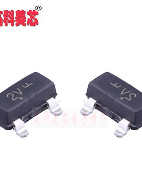 高科美芯贴片三极管MMBTA64LT1G SOT23 PNP 30V 500mA 10个