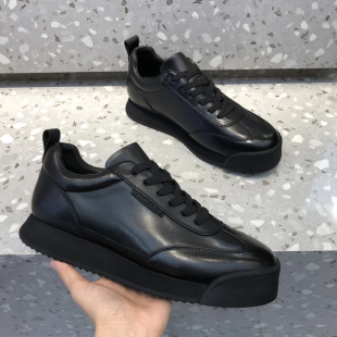 广州鞋 欧洲站高端奢侈品休闲男鞋 男士 欧货运动鞋 真皮潮流百搭时尚