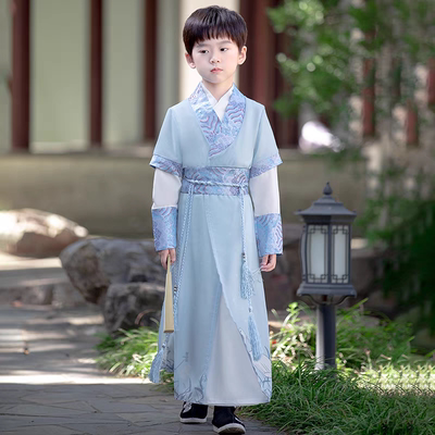 男童汉服秋季国学服国风古装