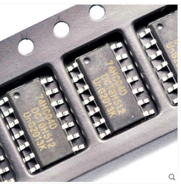 74HC04D  六反相驱动器 SOP-14  直接拍v