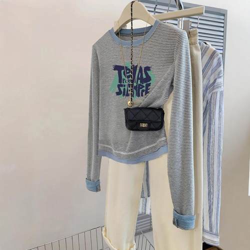 日系chic小个子正肩打底衫小众女