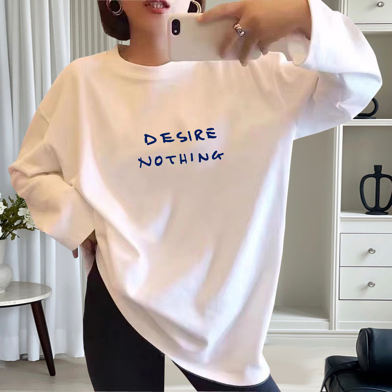 vintage长袖t恤初秋古着大码