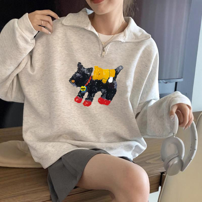 Polo领美式学院风秋冬穿搭卫衣