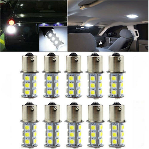 汽车LED 刹车转向灯S25 BA15S 1156 5050 18smd 信号灯 倒车灯