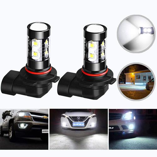 汽车LED雾灯 9005 9006 50W CREE HB3 HB4 H10 SMD前雾灯 防雾灯