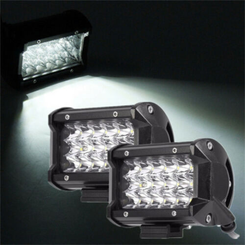 新款 汽车LED工作灯 18SMD 54W 三排长条 工作灯 射灯工作灯