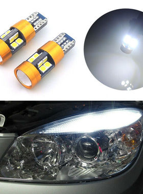 直销汽车led示宽灯 T10 3030 19SMD 解码车灯 牌照灯 车门灯