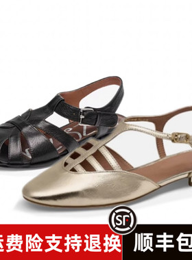 商场同款2025夏款罗马凉鞋低跟休闲女凉鞋ZA65133-44 ZA65134-40
