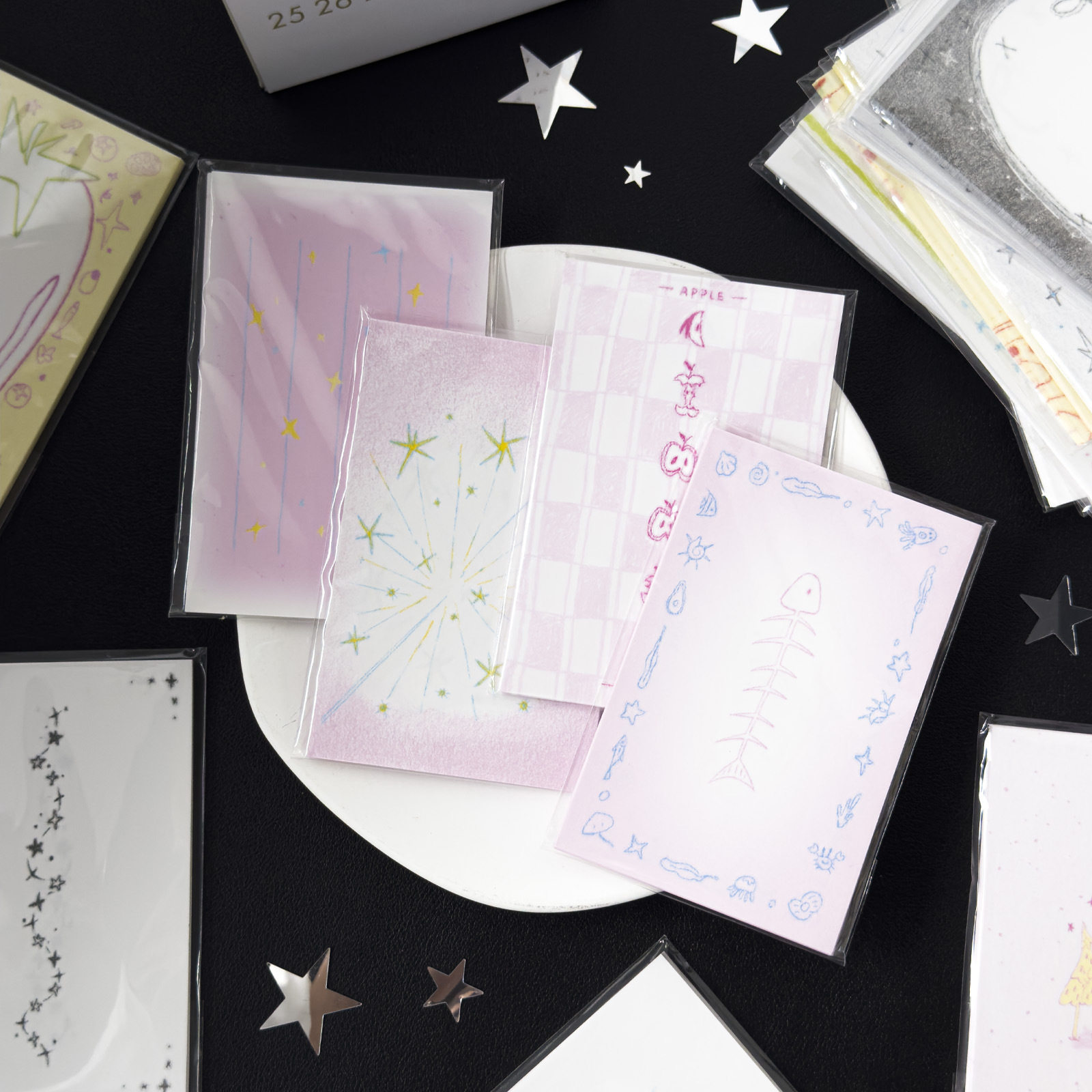 23℃的日常系列盐系便签纸20张