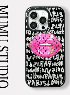 【高定点钻】17promax适用于新款苹果16promax手机壳轻奢高级感15promax潮牌女款14甜酷13韩系ins