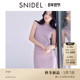 SNIDEL2025秋冬新品 简约百搭纯色圆领无袖 针织连衣裙SWNO255011