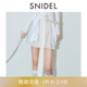 SNIDEL春夏款 含腰带SWFP252135 百搭高腰百褶半身裙短裙裤