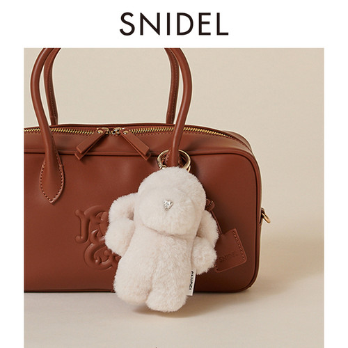 SNIDEL毛绒小狗挂件挂饰