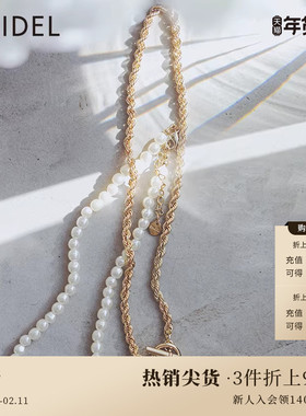 SNIDEL时尚复古金属项链