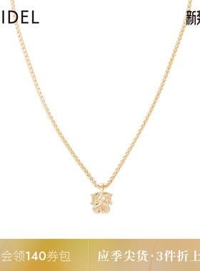 SNIDEL百搭两戴金属链条项链