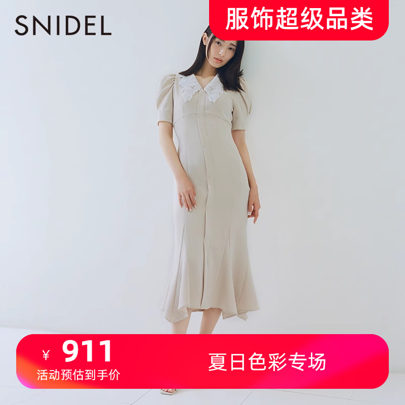 春夏泡泡袖优雅SNIDEL