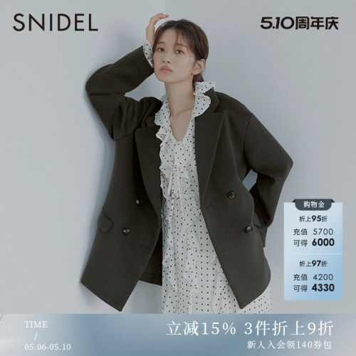 秋冬西装外套SNIDEL秋冬新品