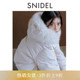 SNIDEL2025秋冬新品 毛领连帽鸭绒面包服羽绒服外套SWFC255303 时尚